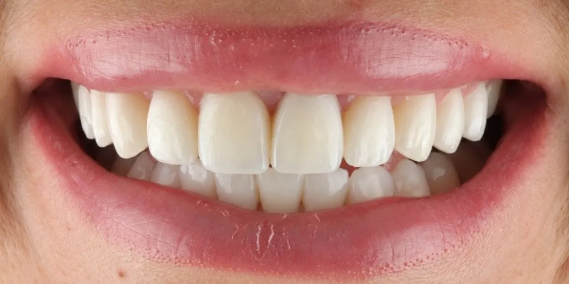 After: Natural composite veneers